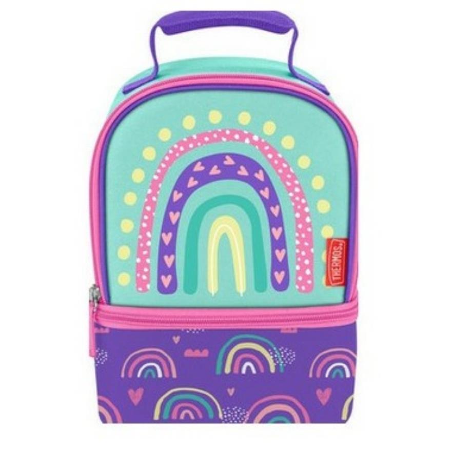 Thermos Dual-Compartment Lunch Box Rainbows