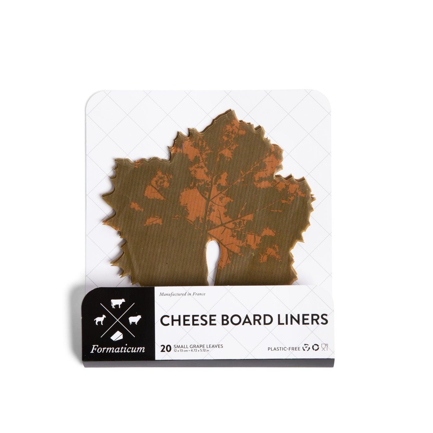 Formaticum Leaf Cheese Board Liner 20 Pack