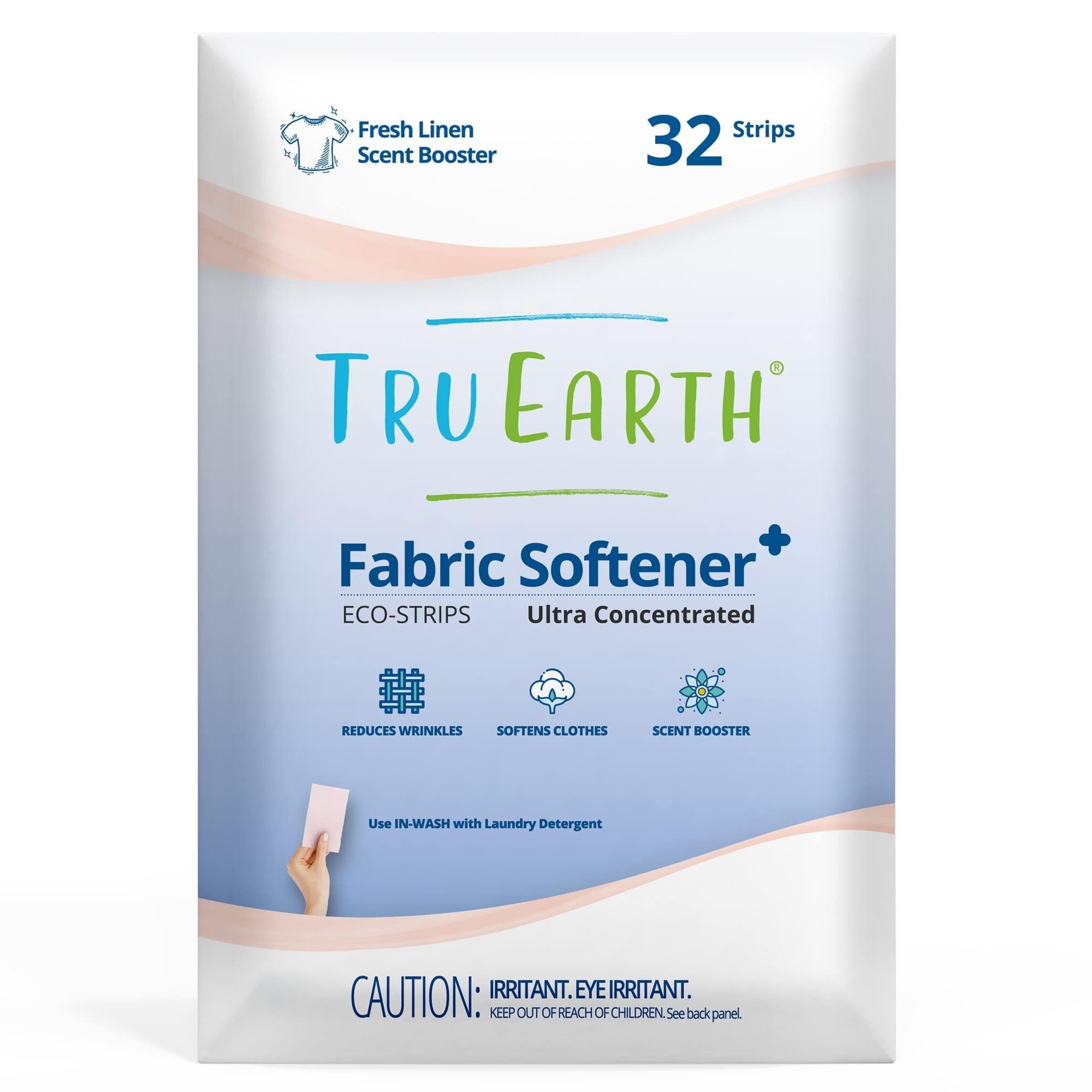 Tru Earth 32 Pack Eco Strips Fabric Softener - Fresh Linen