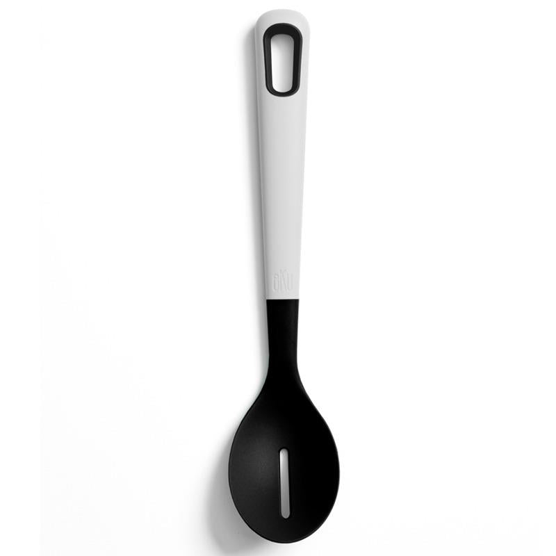 eKu Grey Slotted Spoon