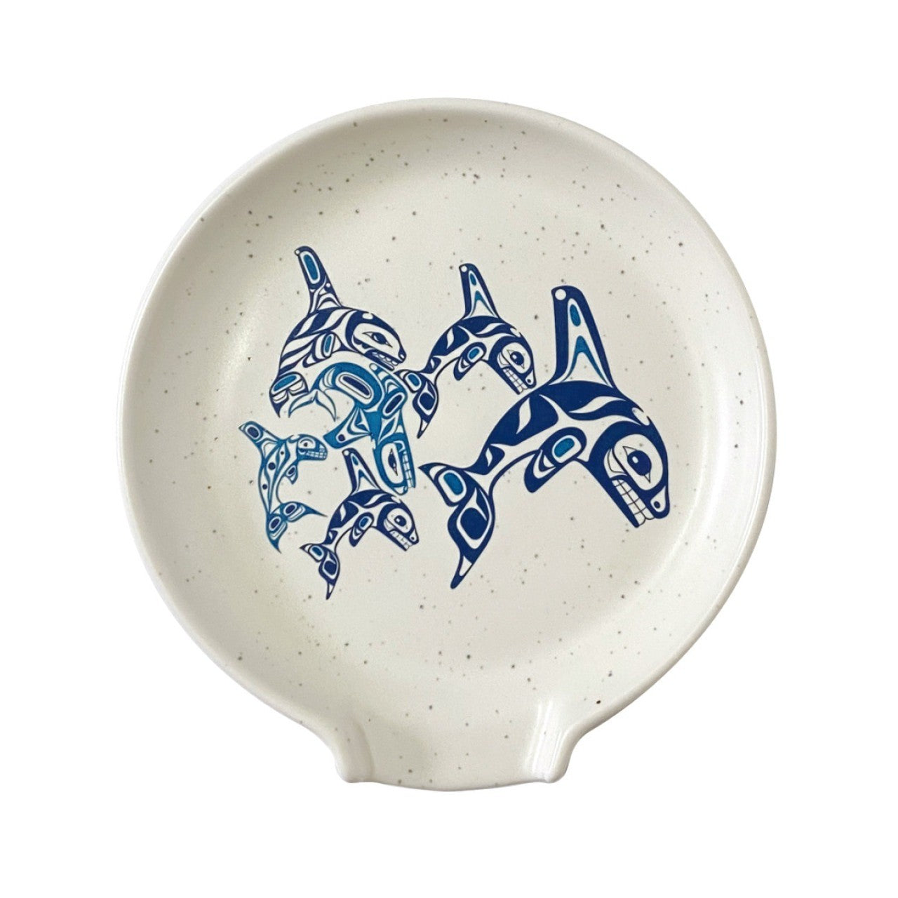 Native Northwest Spoon Rest Orca Family - iQ living