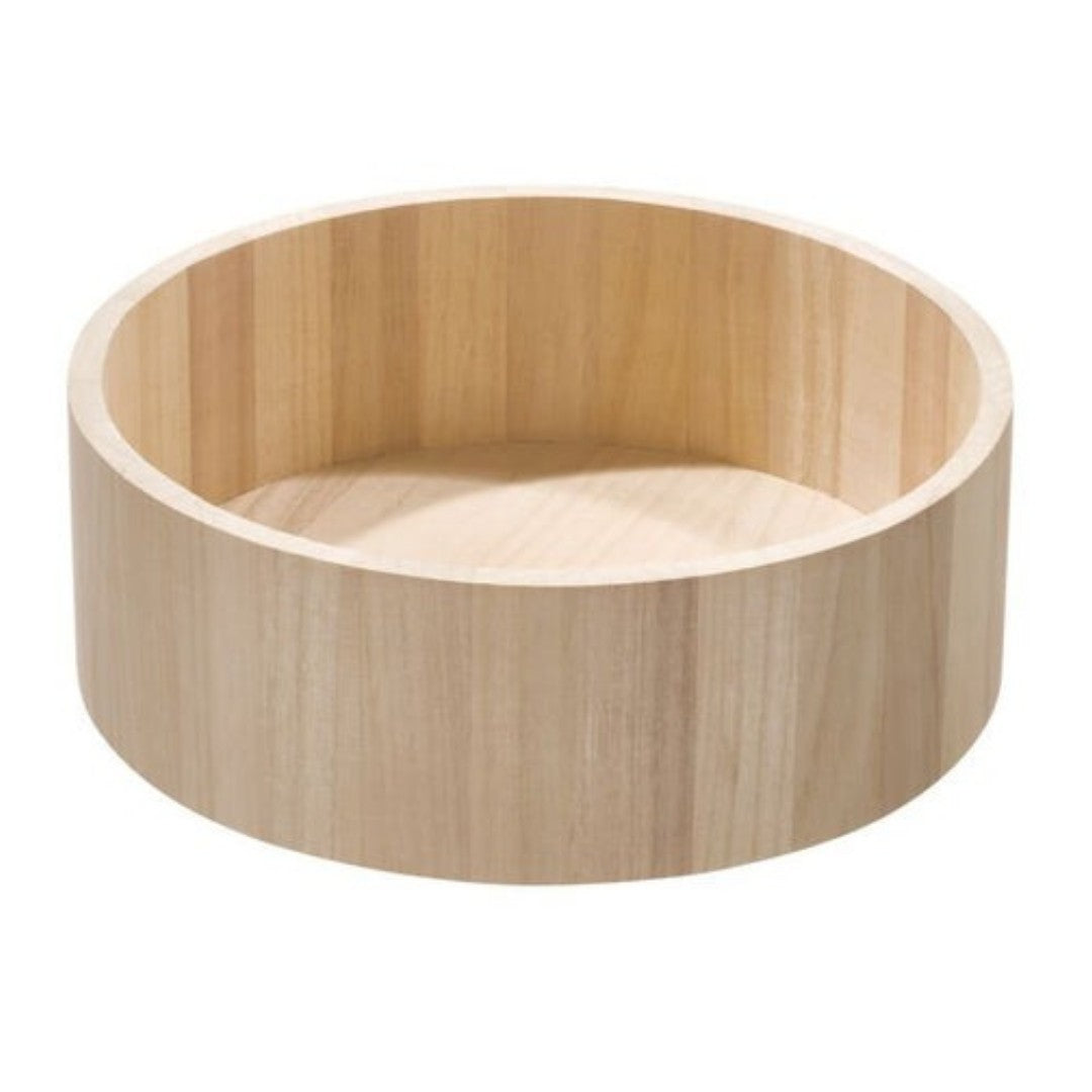 iDesign EcoWood Natural Wood Turntable 10.5"