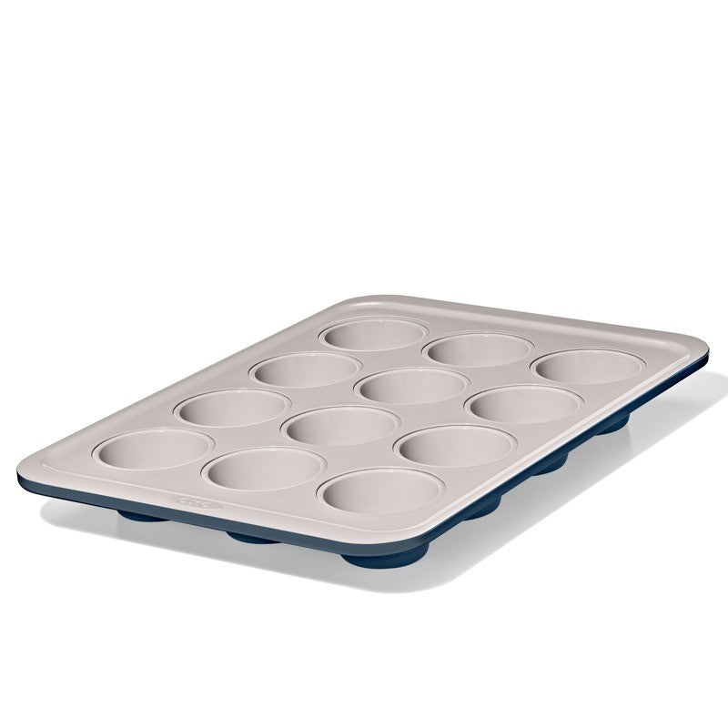 OXO PRO Ceramic 12 Cup Muffin Pan - iQ living