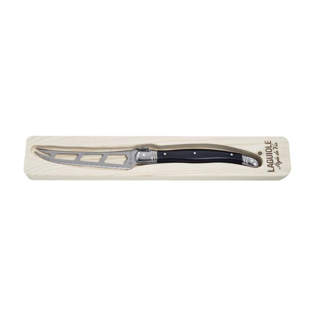 Laguiole Premium Cheese Knife - Black Handle