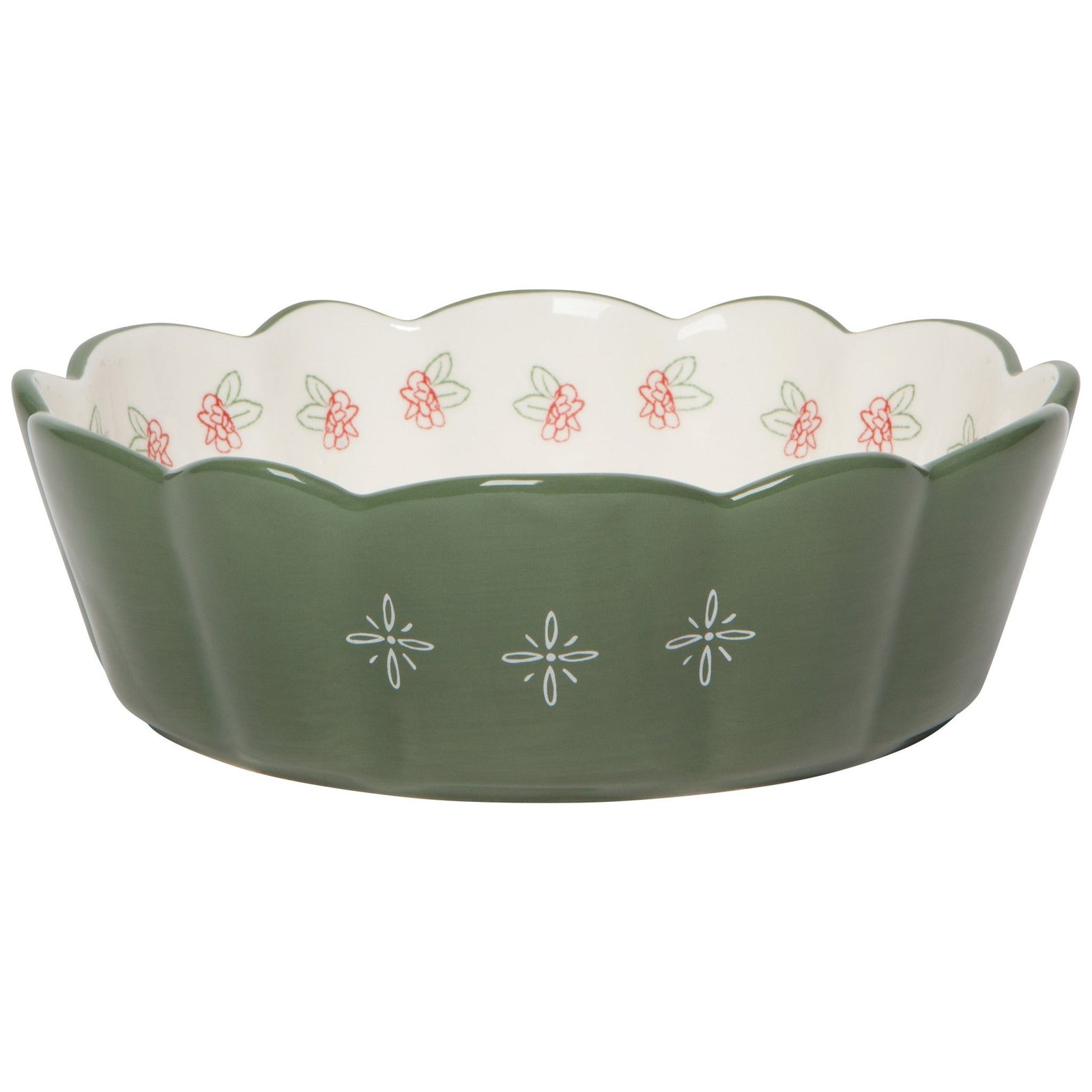 Danica Camellia Stoneware Baker & Serving Bowl 1.2L