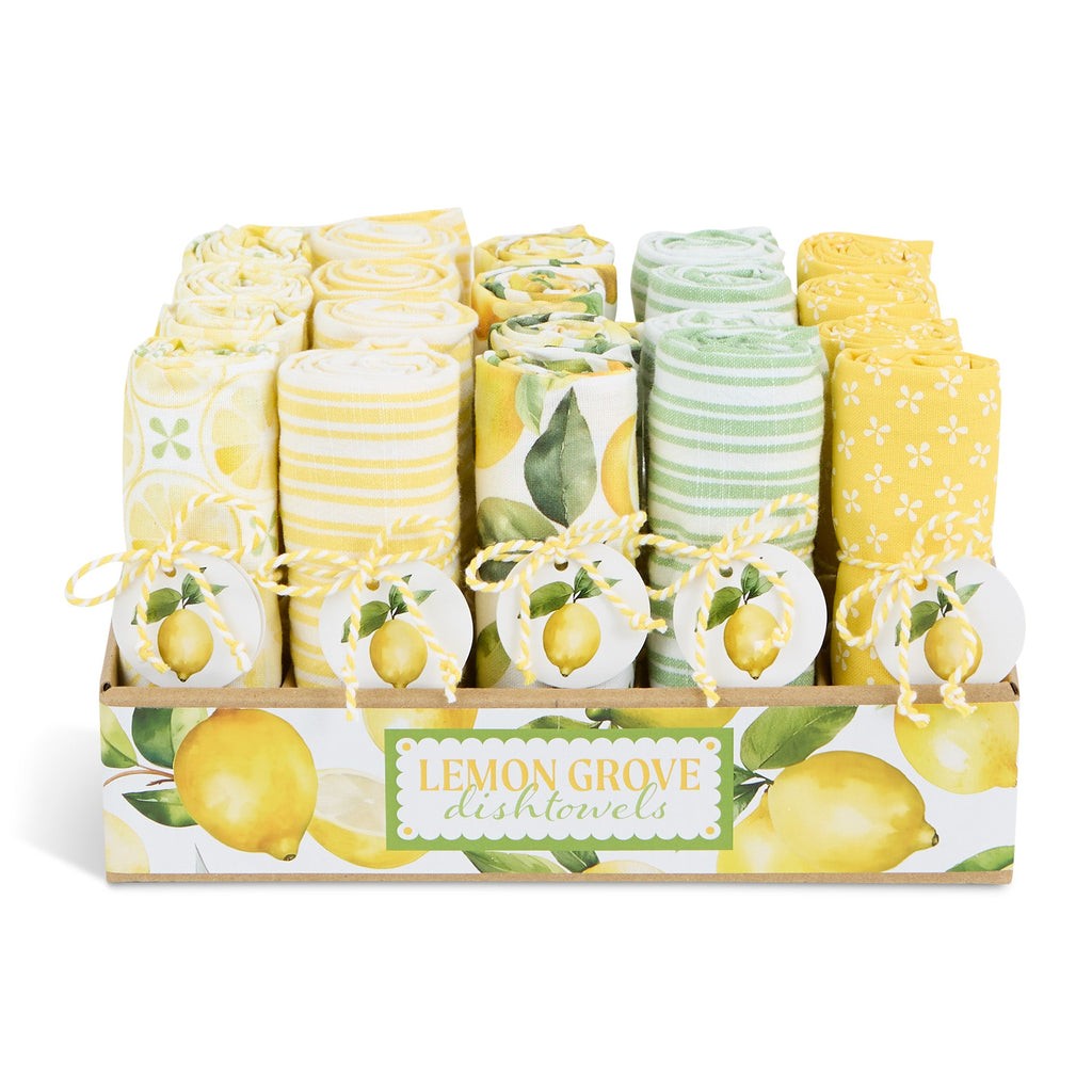 Design Imports Lemon Grove Dishtowel - Assorted
