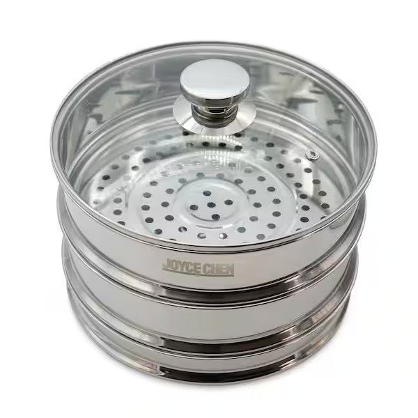Joyce Chen 2-Tier Stainless Steel Steamer