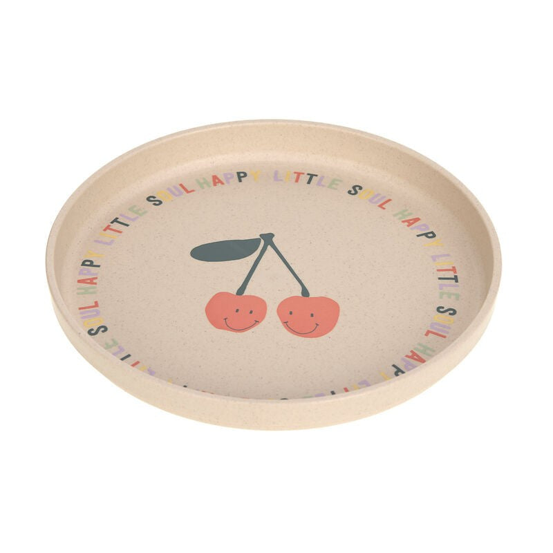 Lassig Toddler Plate Happy Fruits 7"