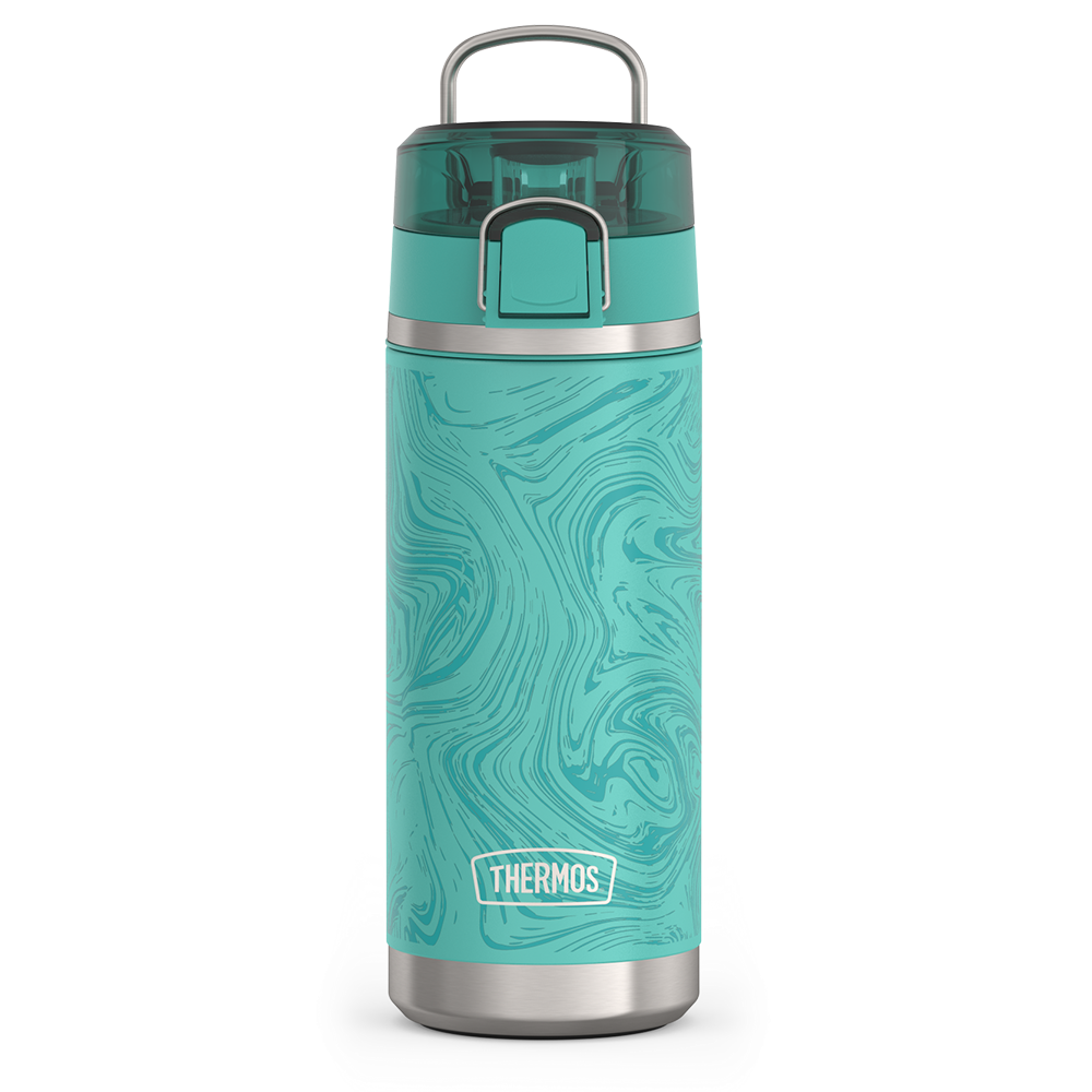 Thermos FUNtainer 18oz Water Bottle Marble Teal