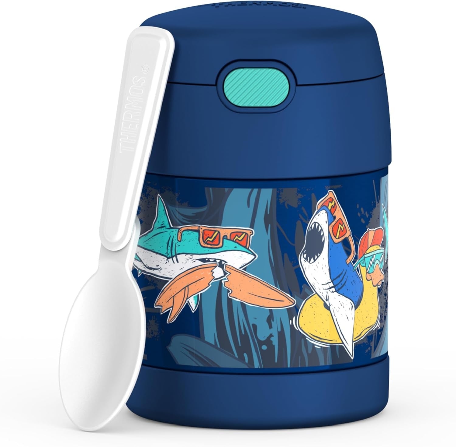 Thermos FUNtainer 10oz Food Jar Surfin Sharks