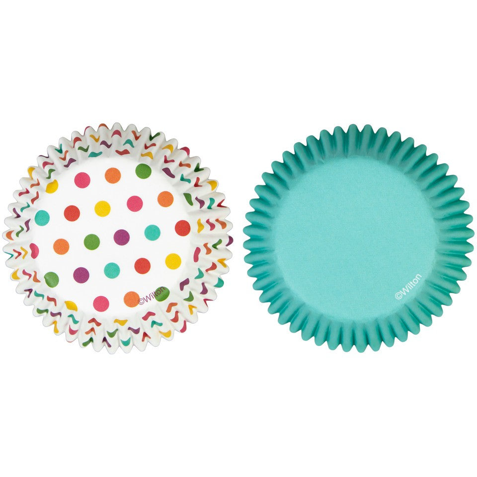 Wilton Baking Cups 75 Count - Pop Of Colour