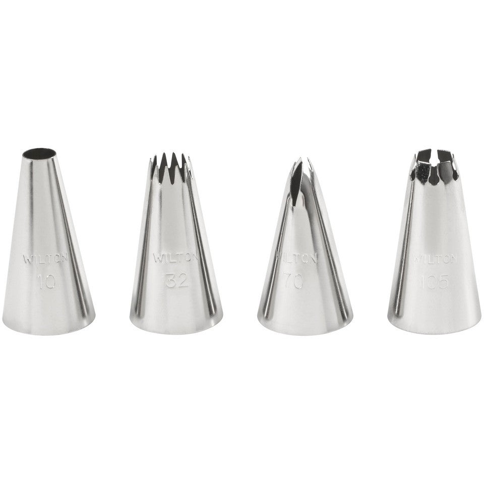 Wilton Border Decorating Tip 4-Piece Set