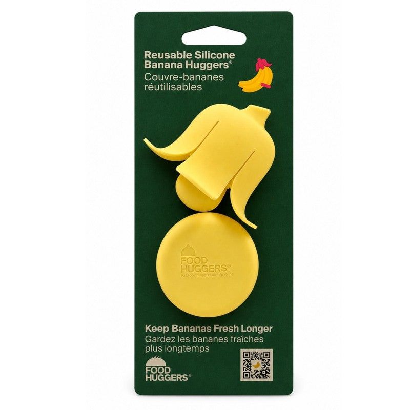 Food Huggers 2-Piece Silicone Banana Saver