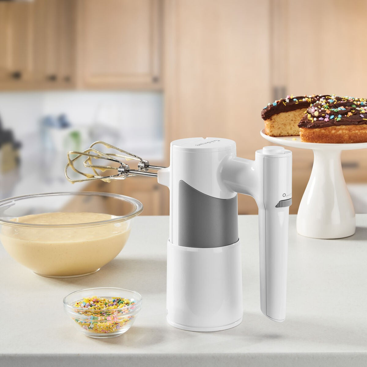 Cuisinart 5-Speed Hand Mixer - White