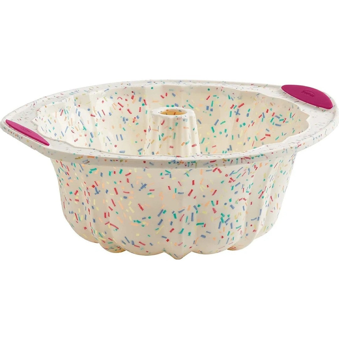 Trudeau Confetti Fluted Pan 10"
