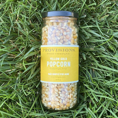 Provisions Food Company Popcorn Yellow Gold