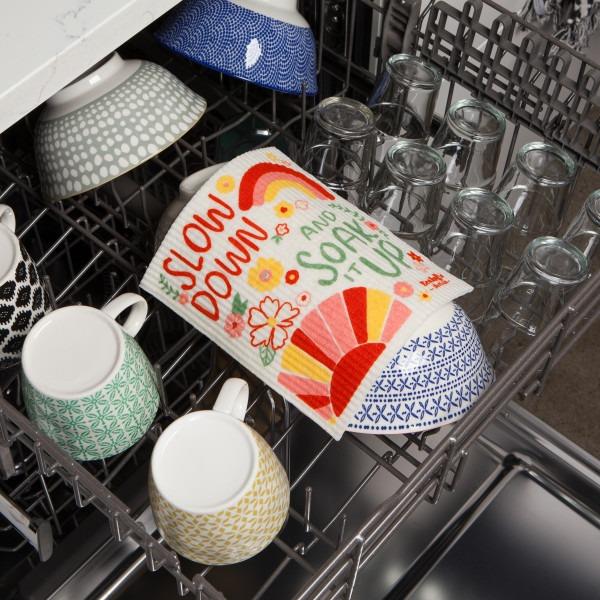 Now Designs Swedish Dish Cloth Slow Down