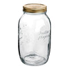 Bormioli Quattro Stagioni Glass Jar with Lid 8.5oz