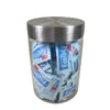 Port-Style Glass Canister with Stainless Steel Lid 1.2l