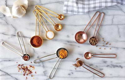 Now Designs Measuring Spoon Set Rose Gold