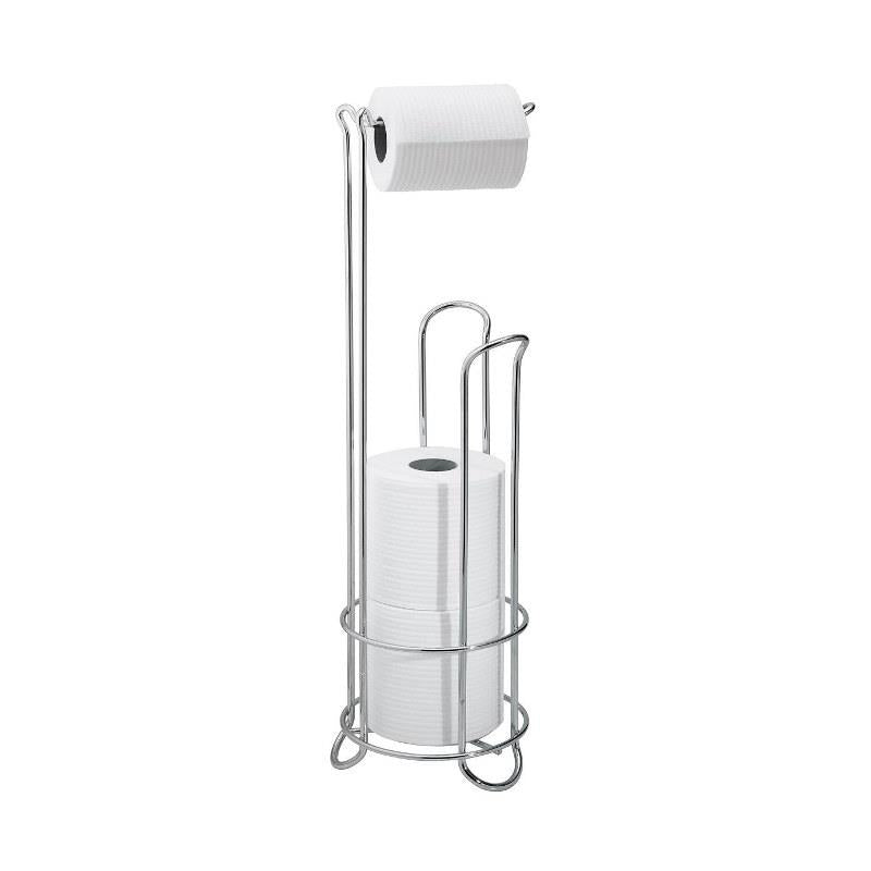 interdesign classico toilet paper holder stand plus