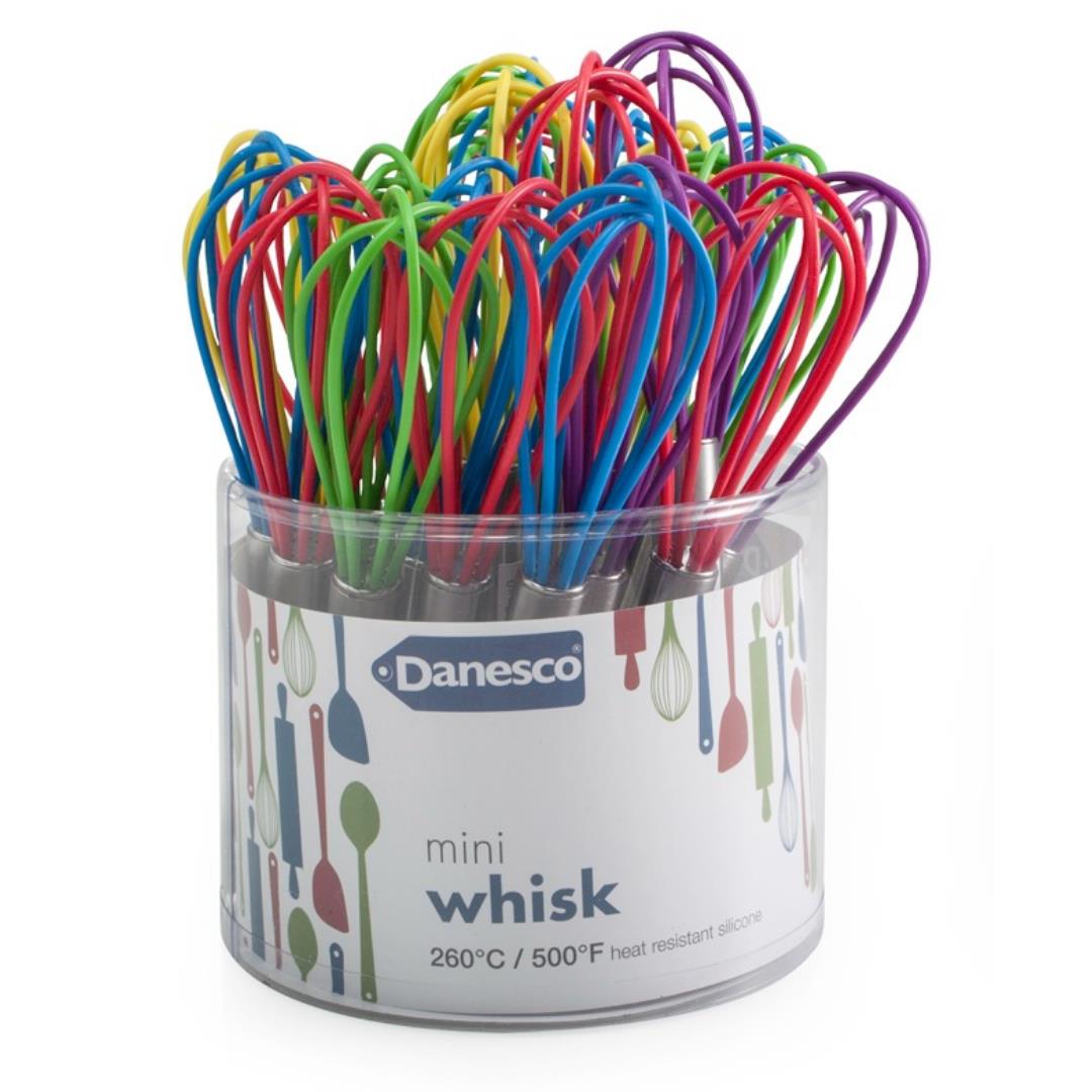 Danesco Mini Whisk Assorted Colours