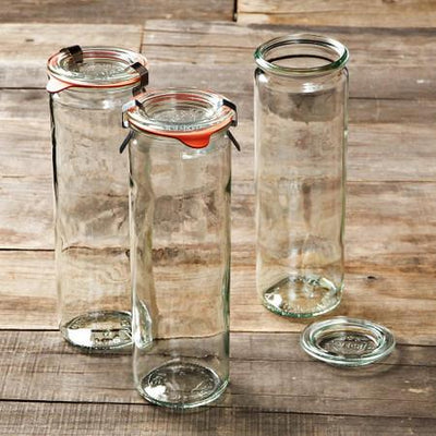 Weck Glass Canning Jar - Cylindrical