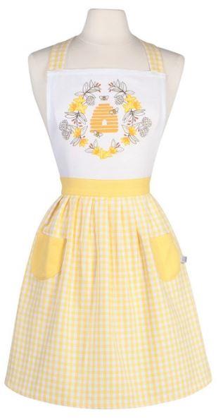 Now Designs Pleated Apron Bees