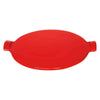 Emile Henry Smooth Pizza Stone Red