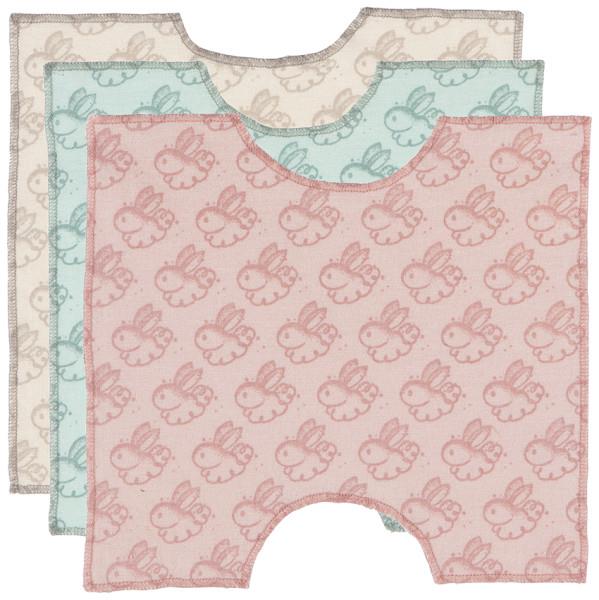 Now Designs Dust Bunny Reusable Sweeper Mop Cloth Set of 3