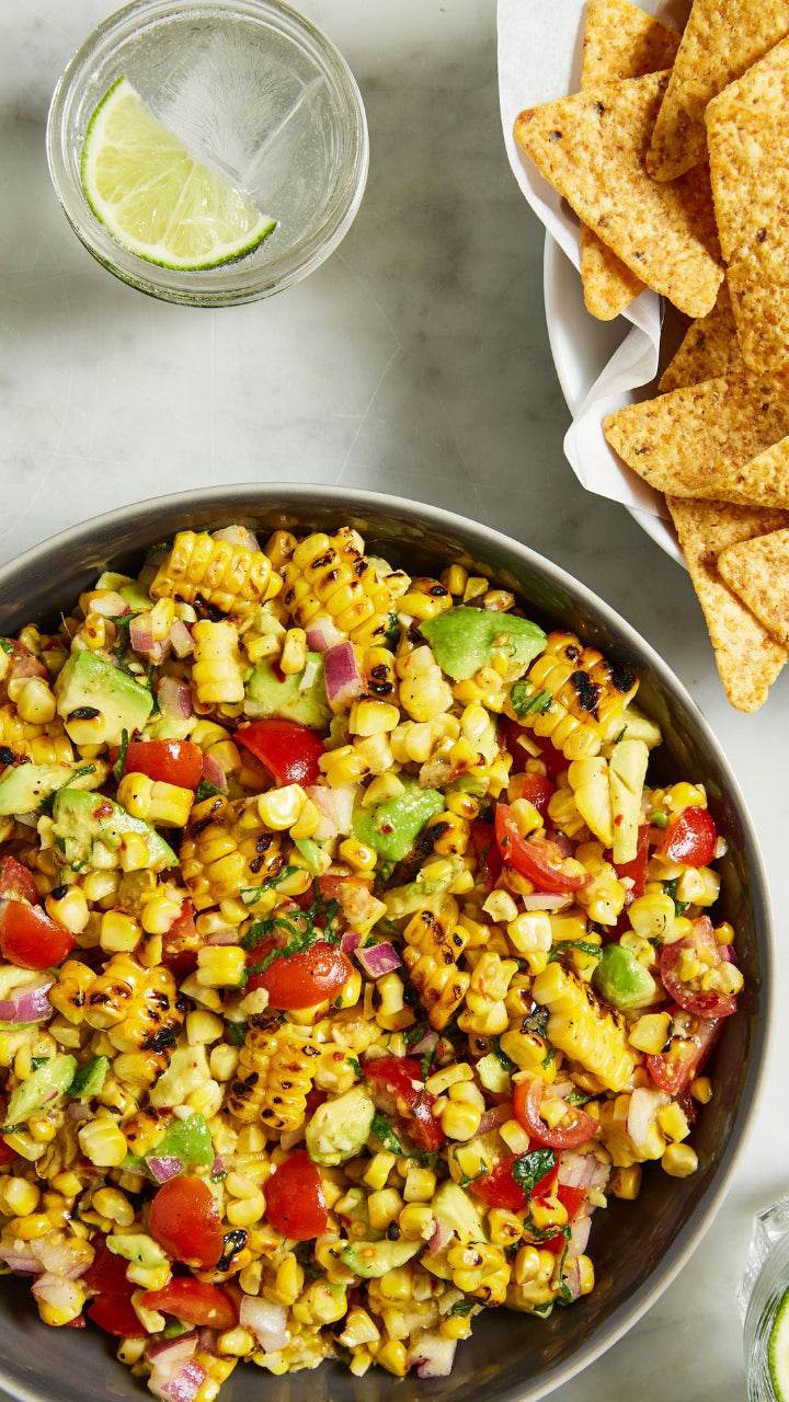 Fired Roasted Grilled Corn Salsa!