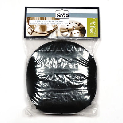 RSVP Charcoal Compost Replacement Filter Set Of 2