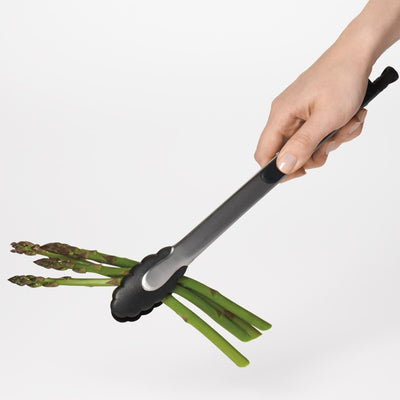 OXO Good Grips Nylon-Tipped Locking Tongs