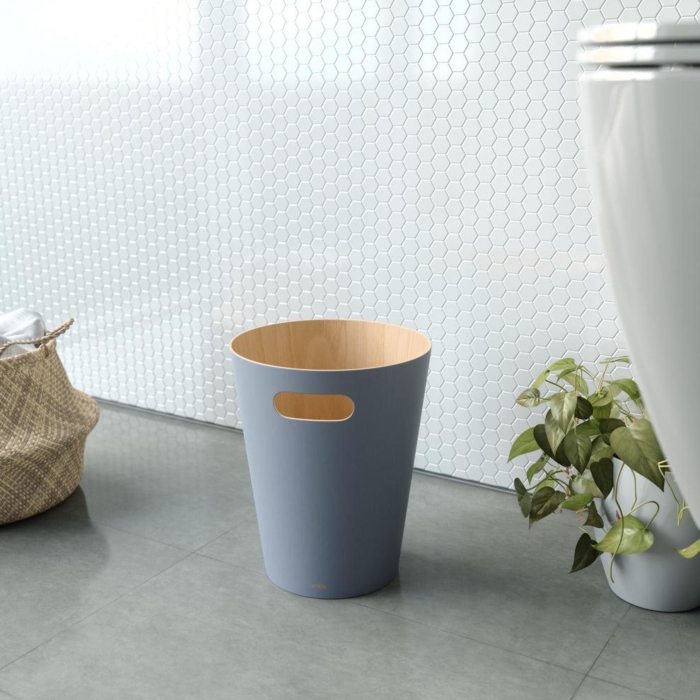 Umbra Woodrow Waste Can 7.5L - iQ living