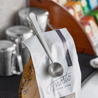 Fox Run Coffee Spoon With Bag Clip