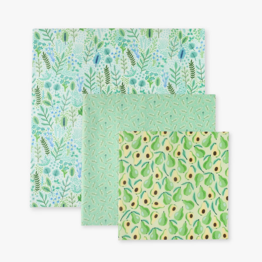 Nature Bee Beeswax Wrap Variety 3 Pack