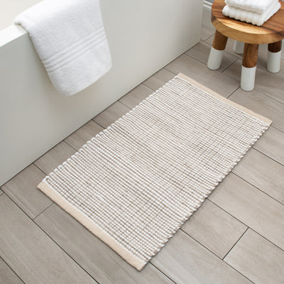 Moda At Home Toledo Bath Mat Natural