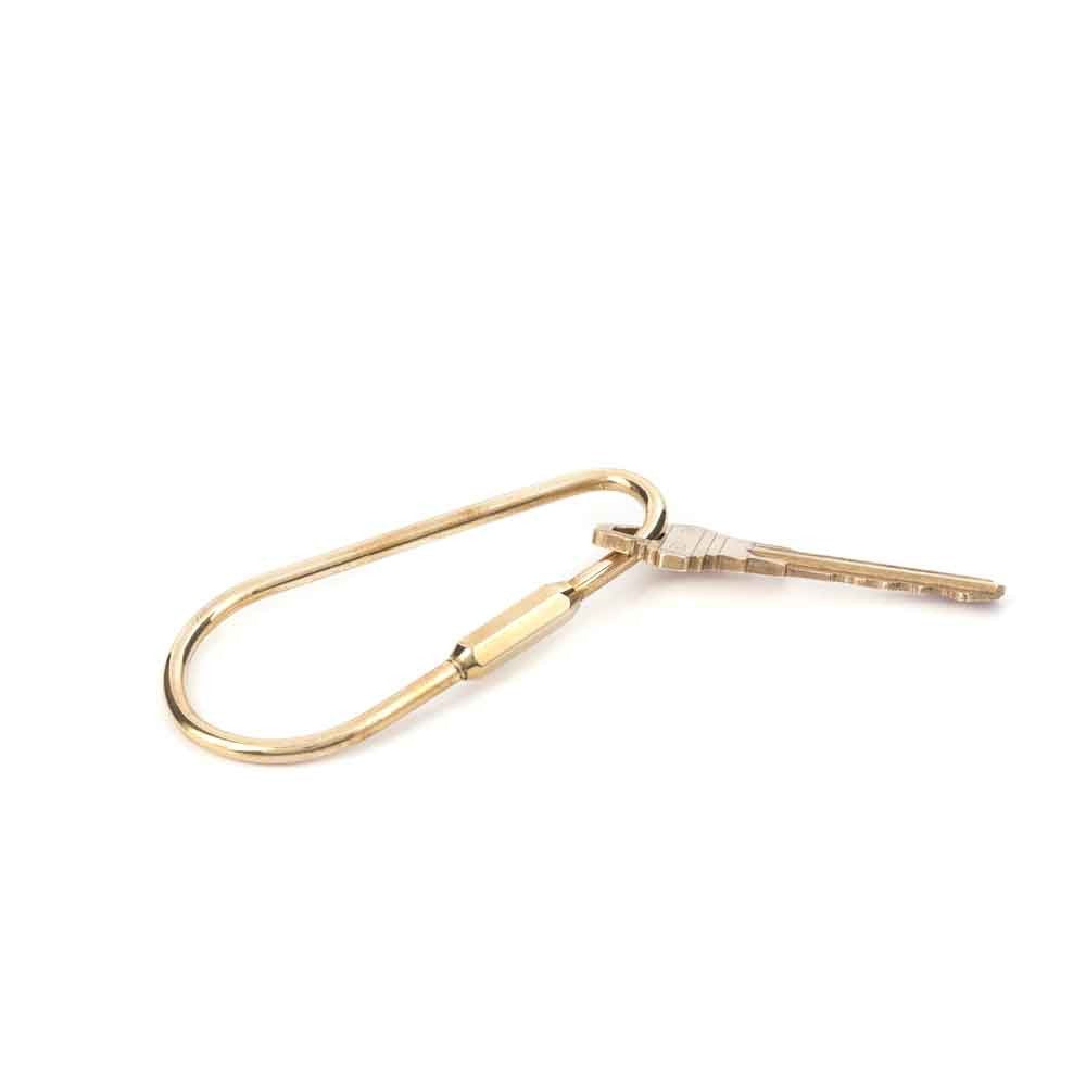 Kikkerland Brass Key Ring - iQ living