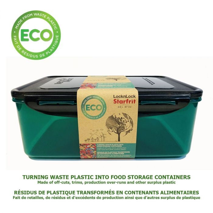 Starfrit Lock n Lock Eco Rectangular Food Container - iQ living