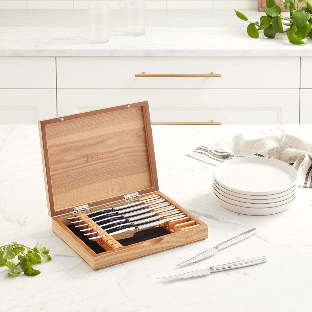 Wusthof 8-Piece Stainless Steel Mignon Steak Knife Set
