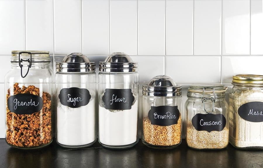 RSVP Reusable Pantry Labels Set of 24 - iQ living