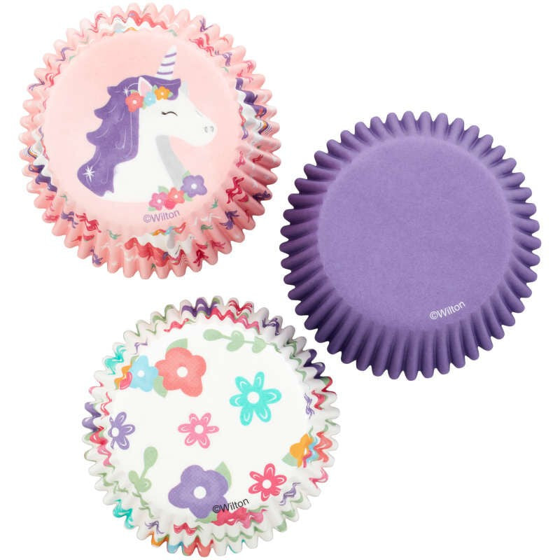 Wilton Baking Cups 75 Count - Unicorn