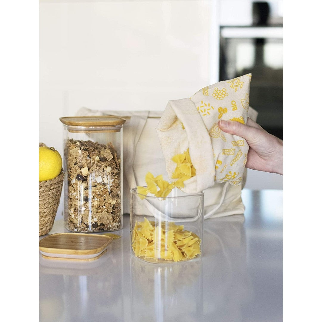 Pebbly Organic Cotton Food Sack