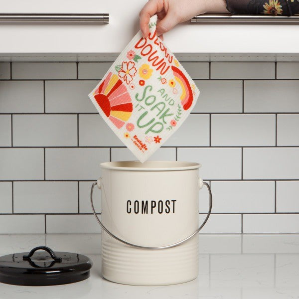 Now Designs Swedish Dish Cloth Slow Down - iQ living