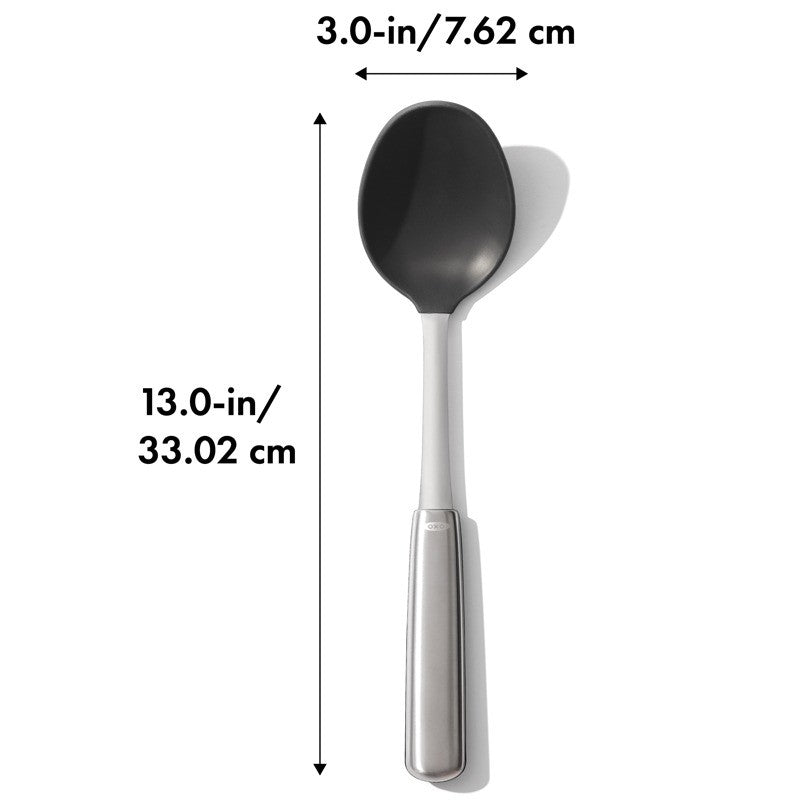 OXO SteeL Silicone Cooking Spoon - iQ living