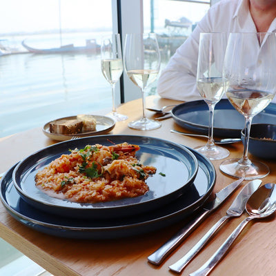 Mesa Ceramics Blue Side Plate 6.7"