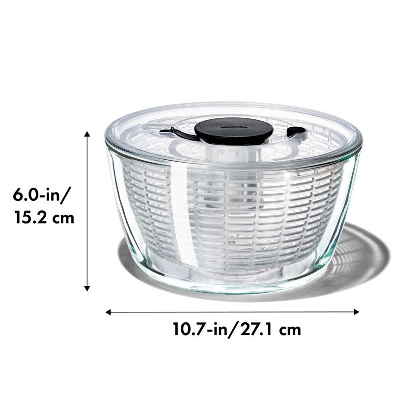 OXO 6L Glass Salad Spinner