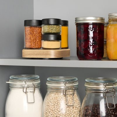 Trudeau 6 Bottle Rotating Spice Rack