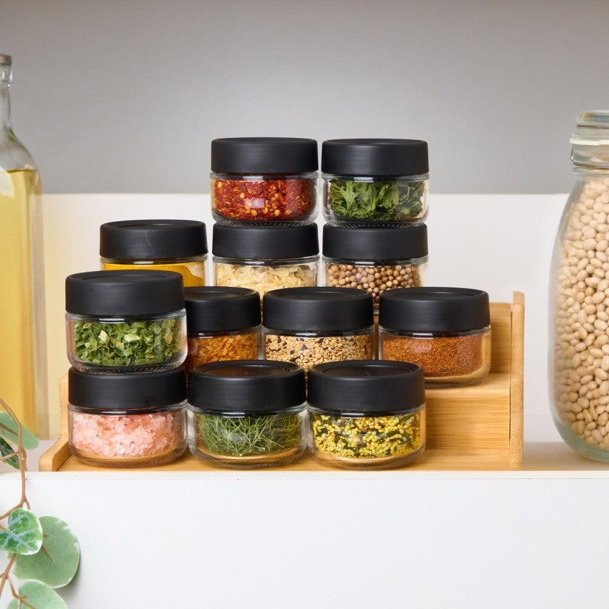 Trudeau Small Spice Jar Set Of 12 - iQ living