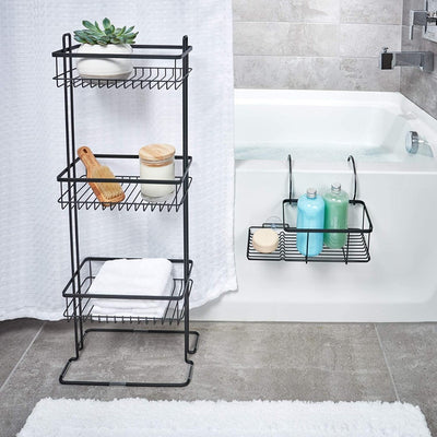 iDesign Everett Standing Shower Caddy